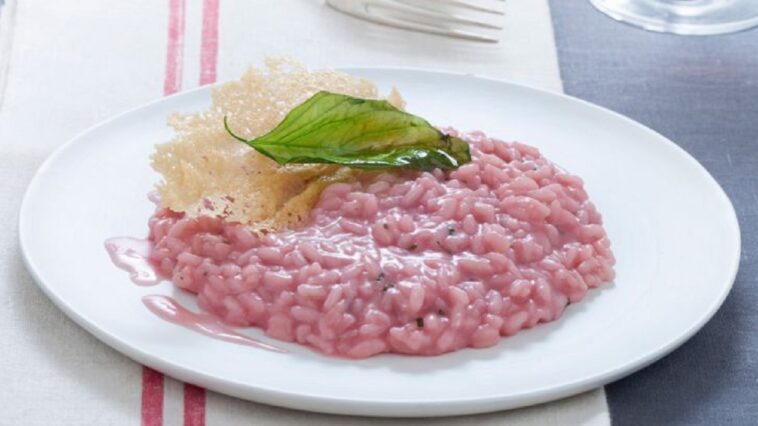 risotto a las rosas