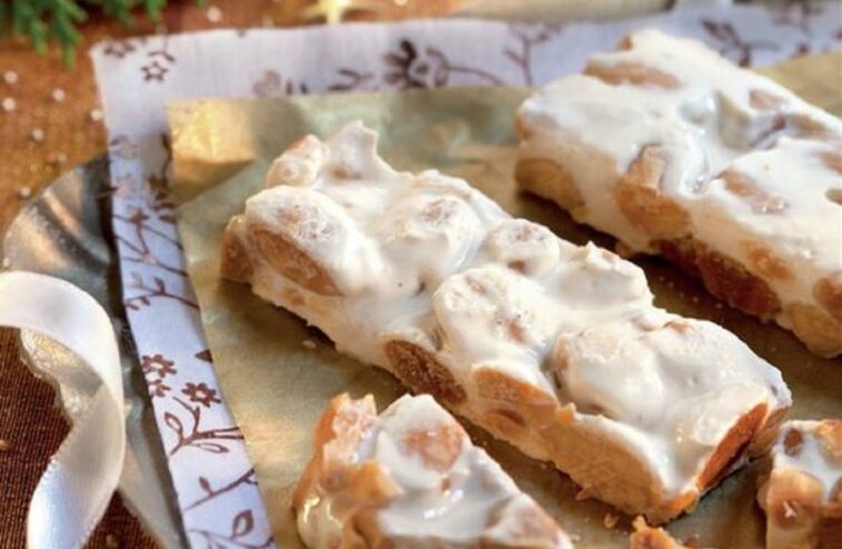 turron de almendras casero