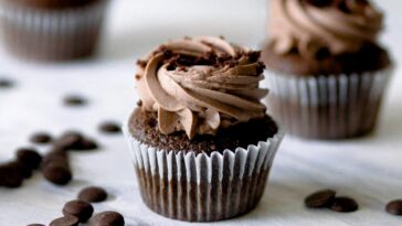 cupcakes de chocolate