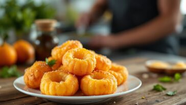 Deliziosi buñuelos di calabaza preparati con Thermomix