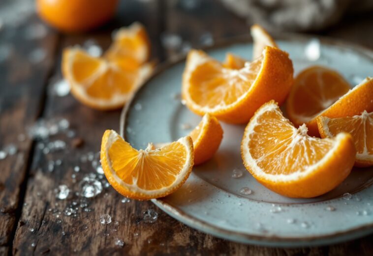 Cáscara de mandarina con aplicaciones sorprendentes
