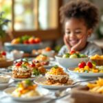 Chef prepara piatti sani per combattere la diabetes infantile