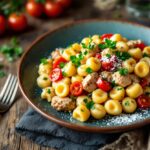 Plato colorido de comidas rápidas saludables para niños