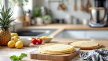 Crepes perfette preparate con Thermomix in cucina