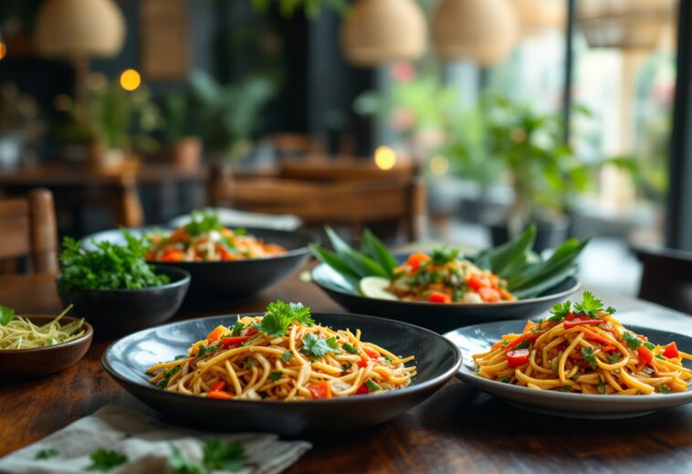 Dabiz Muñoz mentre cucina piatti tailandesi