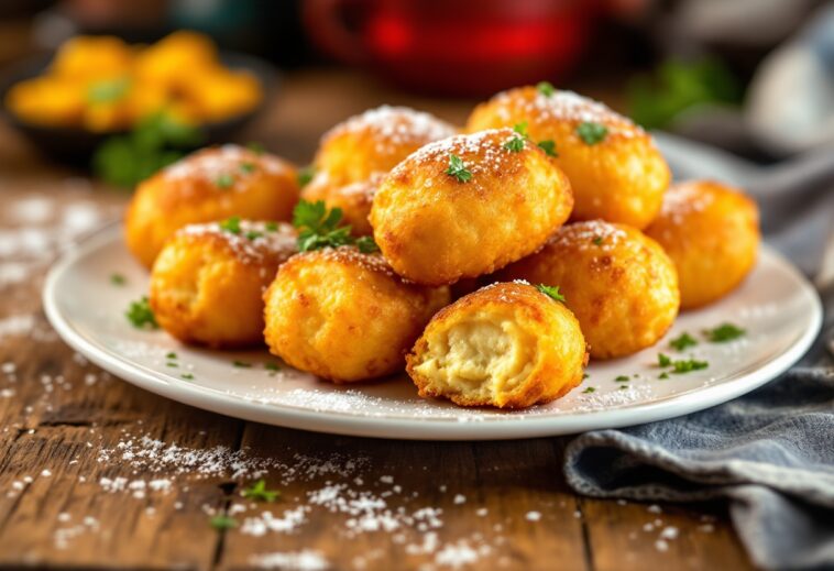 Deliciosas croquetas de diferentes variedades y sabores