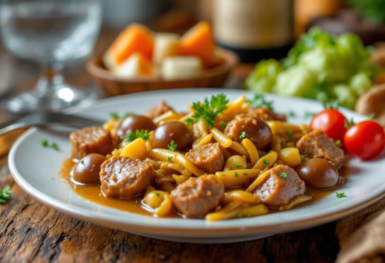 Pote de castañas, piatto tipico della cucina asturiana