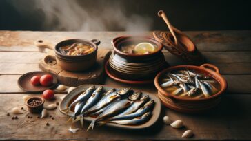 Plato típico de la gastronomía de Cantabria