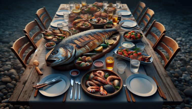 Plato de mariscos frescos de Tenerife
