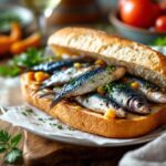 Karlos Arguiñano preparando un bocadillo de sardinas saludables