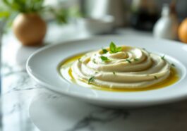 Deliciosa crema de puerros preparata con Thermomix