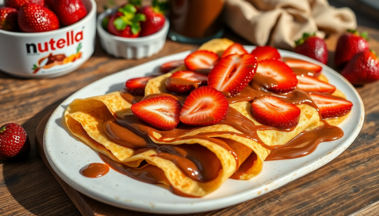 deliciosos crepes con nutella y fresas para ocasiones especiales 1746026740