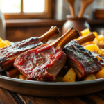 costillas de cerdo al horno con patatas receta deliciosa 1746249931