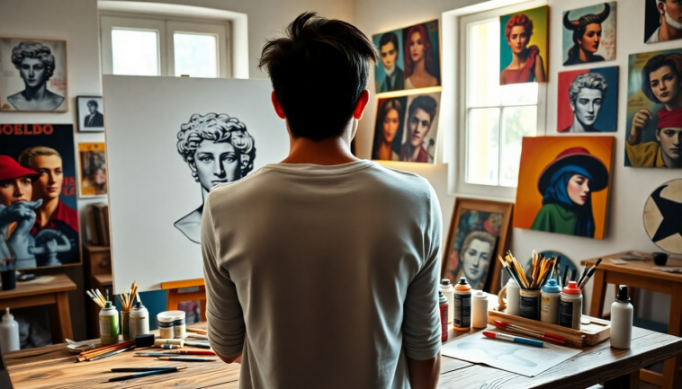 crea tu propio retrato pop art del david de miguel angel 1746794302