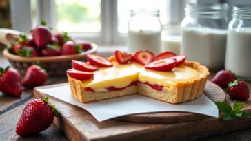 deliciosa tarta de fresas con crema pastelera 1746723858