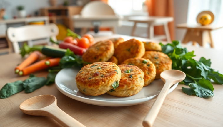 deliciosas tortitas de verduras para bebes una receta blw 1746220734
