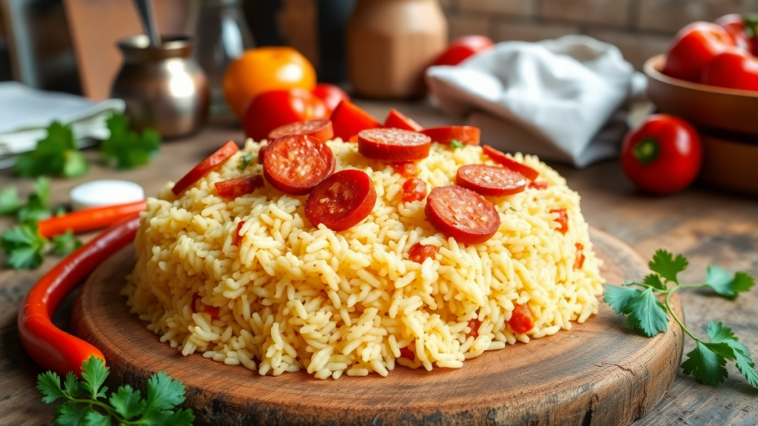 delicioso arroz con chorizo receta facil y rapida 1746337765