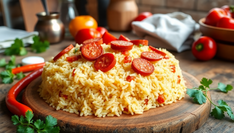 delicioso arroz con chorizo receta facil y rapida 1746337765