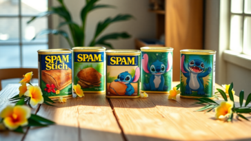 descubre las latas coleccionables de spam inspiradas en lilo stitch 1746326779