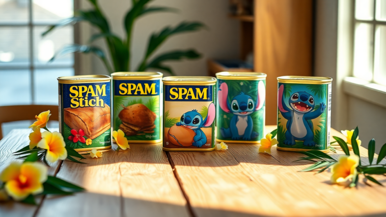 descubre las latas coleccionables de spam inspiradas en lilo stitch 1746326779
