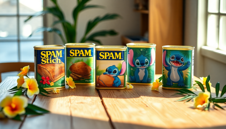 descubre las latas coleccionables de spam inspiradas en lilo stitch 1746326779