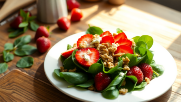 ensalada de fresas espinacas y nueces frescura en cada bocado 1748084961