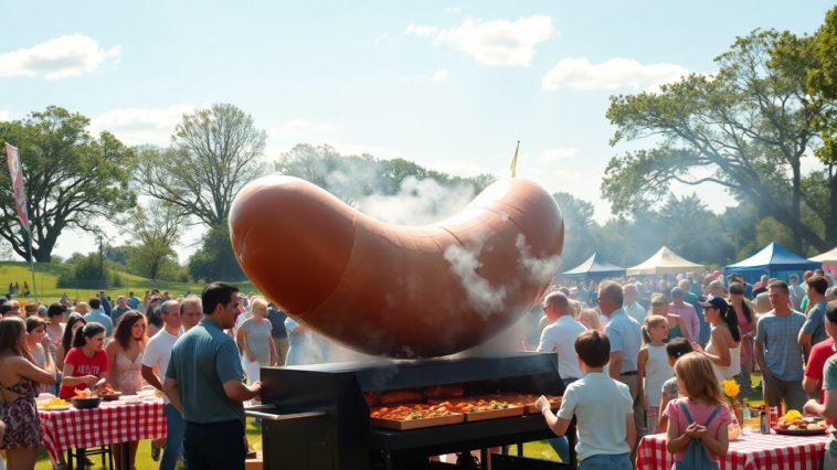 johnsonville celebra su 249 cumpleanos con una salchicha gigante 1747972404