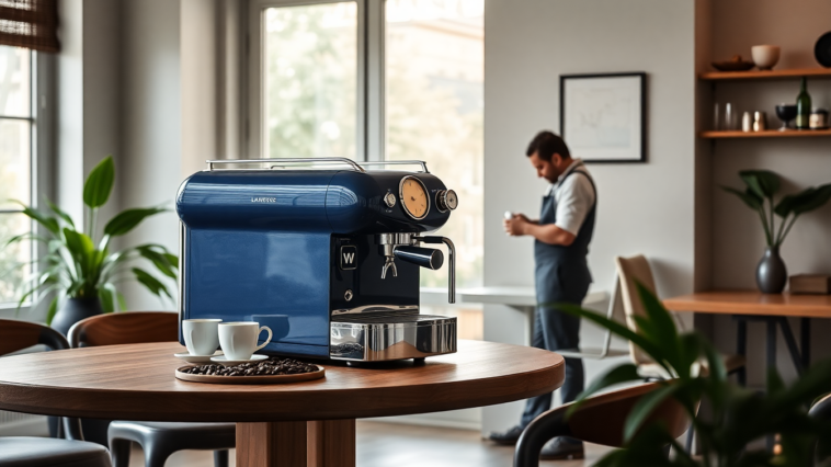 la colaboracion de aime leon dore y la marzocco un lujo para los amantes del cafe 1747049736