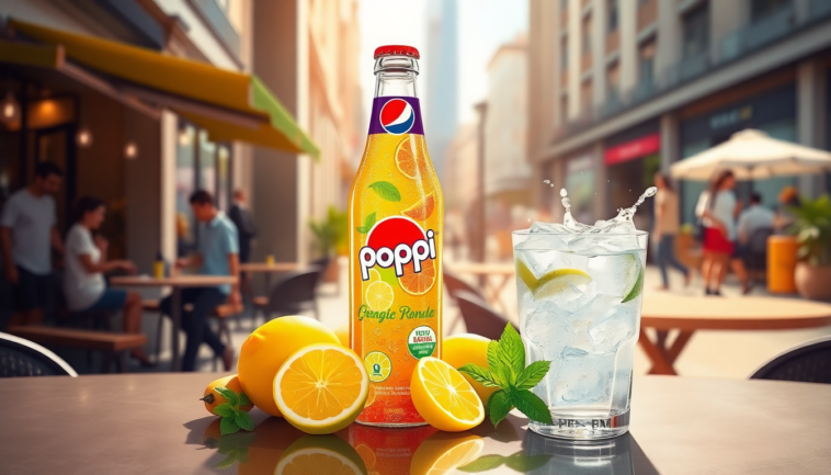 pepsico se adentra en el mundo de los refrescos funcionales con poppi 1747976065
