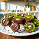 piruletas de kiwi con chocolate un postre divertido y saludable 1746282861
