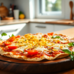 pizza rapida con tortillas de trigo en freidora de aire 1746235306