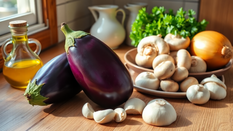 relleno de berenjena y champinones para patatas asadas 1746648268