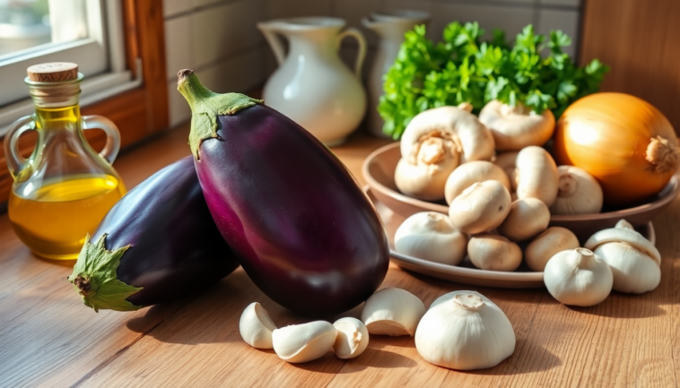 relleno de berenjena y champinones para patatas asadas 1746648268