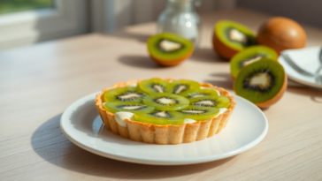 tarta de kiwi y crema pastelera un postre irresistible 1746399927