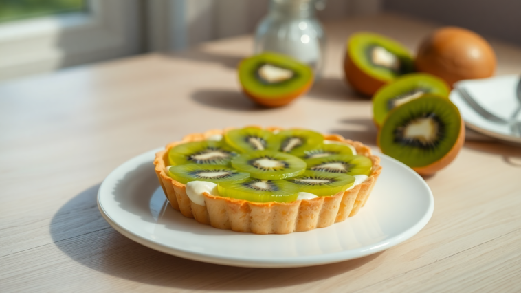 tarta de kiwi y crema pastelera un postre irresistible 1746399927