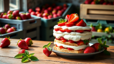 tiramisu de fresa un postre fresco para el verano 1747548565