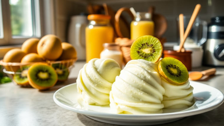 deliciosos helados de kiwi y yogur en solo 10 minutos 1751084670