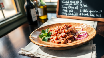descubre la deliciosa receta del tartar de salchichon malagueno 2025 1749561311