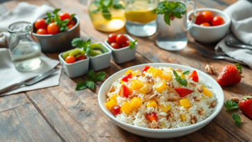 descubre la ensalada de arroz con frutas que revitaliza tu paladar 1749721393