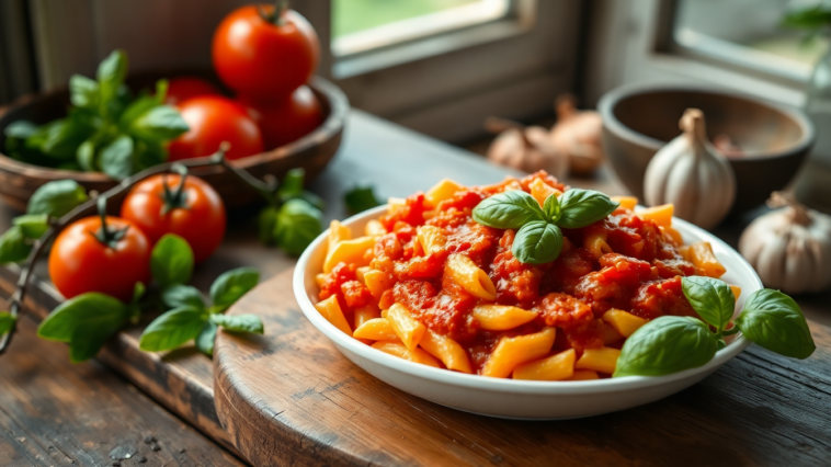 descubre la receta infalible de macarrones con tomate que encanta a todos 1751183263