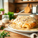 delicioso pollo en salsa de champinones y crema en solo media hora 1752857472